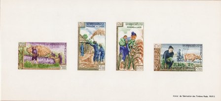 Laos - MICHEL 128-131 Block 31x - Postfrisk miniark