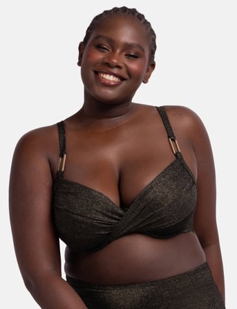 Dorina Kyra Bikini Top - Black - G x 105