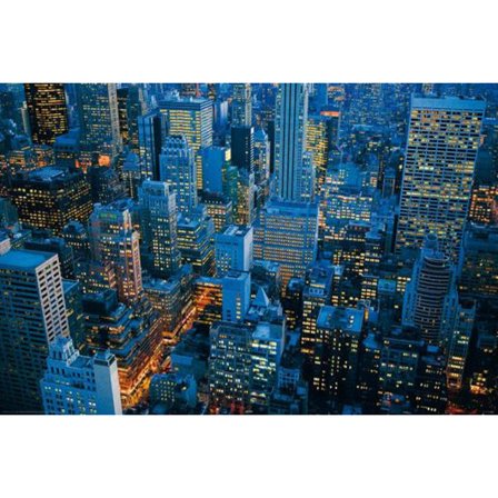 New York - Blue night