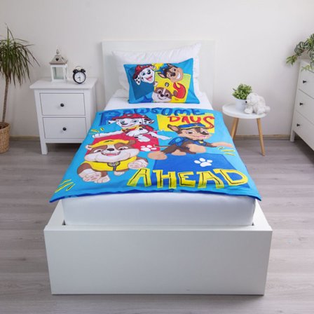 Paw Patrol Days Ahead barnsängklädsel 100×135 cm, 40×60 cm