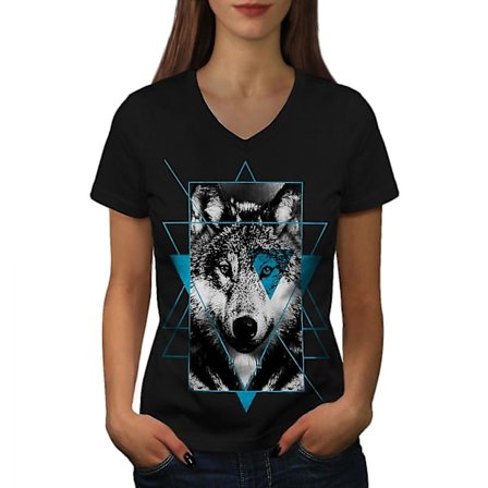 Wolf Cool Design Dam T-shirt
