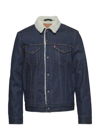 Type 3 Sherpa Trucker Rockridg Dongerijakke Denimjakke Blå LEVI ́S Men