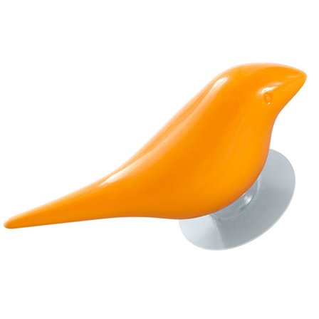 2 stk. Th Kreative Fugle Vægkrog Boligindretning Harpiks Træåre Krog 3d Krog Tøjkrog Hvid Blå Orange