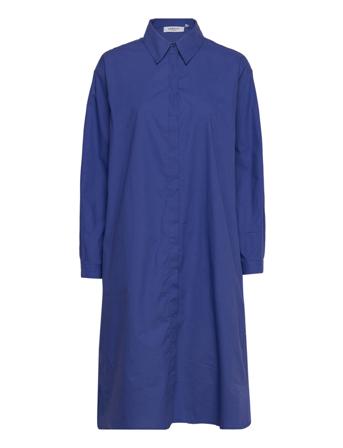 Haddis Ls Long Shirt Blue MOSS COPENHAGEN