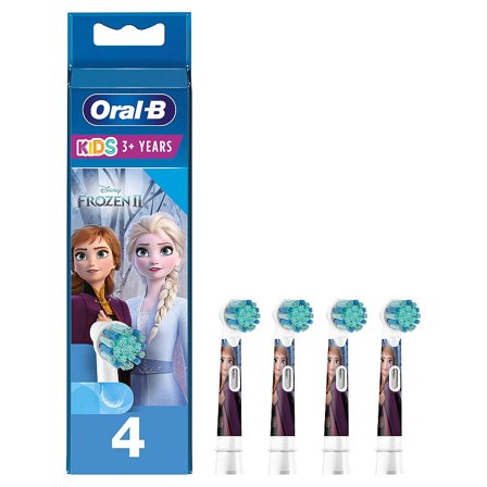 Oral-B Frozen 2 Børstehoveder 4 stk, Medicin & Pleje, Tandbørster, Børstehoveder