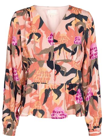 Nuedla Blouse Coral Nümph