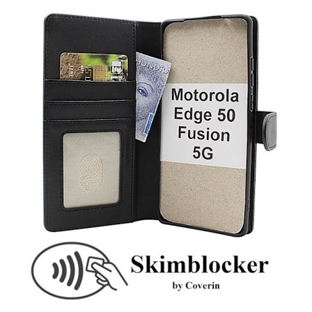 Skimblocker Motorola Edge 50 Fusion 5G Plånboksfodral