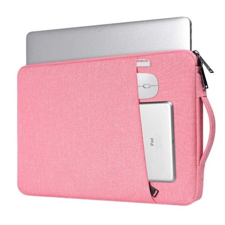 Laptopfodral 16 tum Laptopväska Skydd (Rosa)