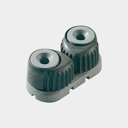 Ronstan Liten cleat, grå 2-8 mm linja