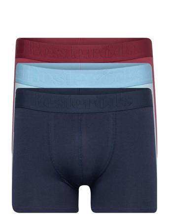 Boxer Org. Cotton 3-Pack Gots Patterned Resteröds