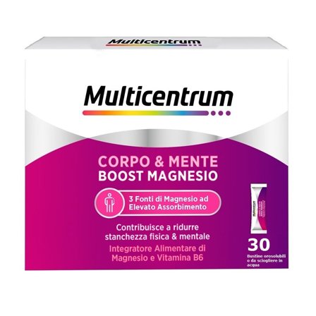 Multicentrum Boost Magnesio Integratore Alimentare Vitamina B6