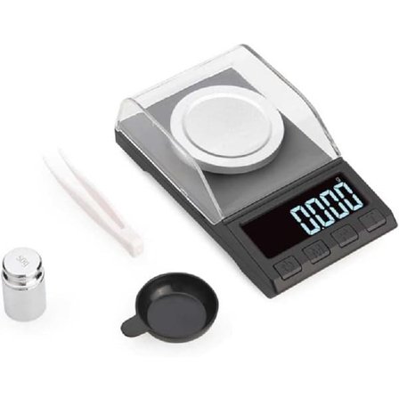 Köksvågar - Mini digitalvåg med hög precision 50 g/0,001 g