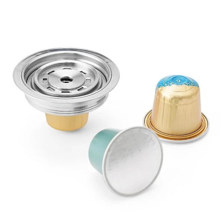 Reusable Stainless Steel G-Cup Pods for Vertuo Next / Vertuo POP
