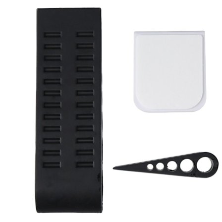 Gummi dørstoppere Kilesikkerhet Anti-skli blokker