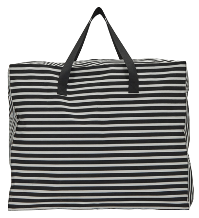 House Doctor Leaf Oppbevaring Svart-Hvit 58x32