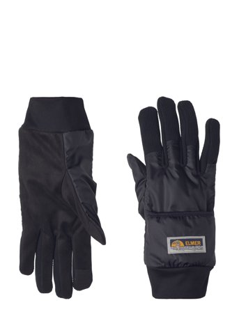 City-2-Sky Designers Gloves Finger Gloves Black Elmer By Swany