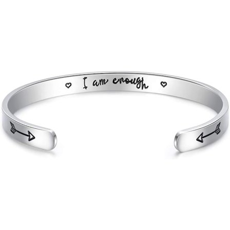 Vänskapsarmband för kvinnor - Inspirerande vänskapspresenter till bästa vän, motiverande manschettarmband för systrar, mamma, lärare, presenter