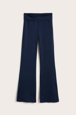 Kappahl | Utsvängda träningsleggings | Blå