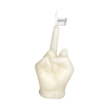 Hauska keskisormi kynttilä stressiä lievittävä tunne tuoksukynttilä olohuoneeseen