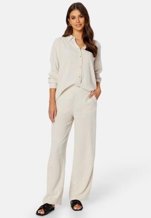 Object Collectors Item Objsanne Aline Wide Pant 42 Sandshell Casual Set Dam