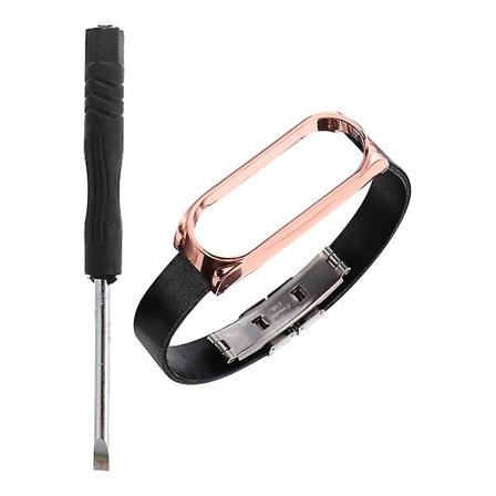 Armbåndsrem for kvinner og menn, kompatibel med Xiaomi Mi Band 5/5 NfcSvart23.5X2.05CM Black 23.5X2.05CM