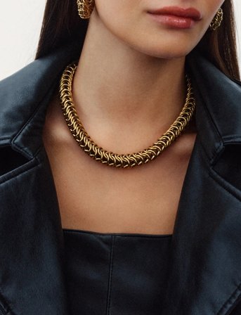 Edblad Palazzo Chain Necklace Gold - Gold - ONE SIZE 45 cm