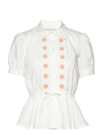 Top Blouses Short-sleeved Hvit See By Chloé