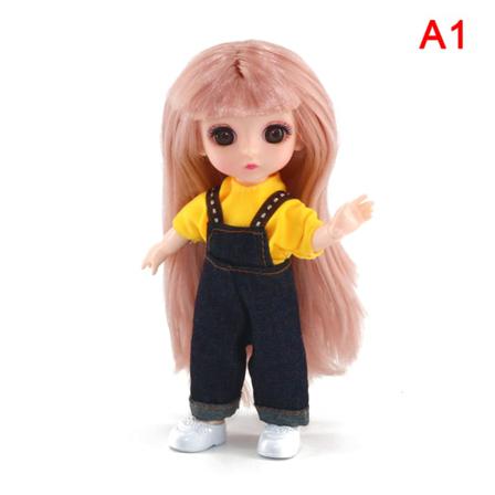 Bjd Casual Docka Fritidsmode Prinsessan Kläder Kostym Accessoarer