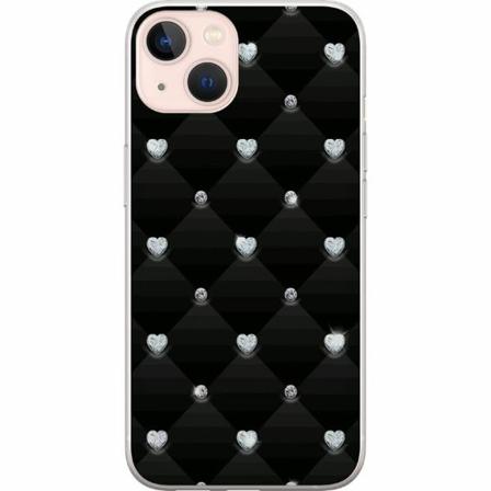 Apple Iphone 14 Mjukt Skal - Bling Heart