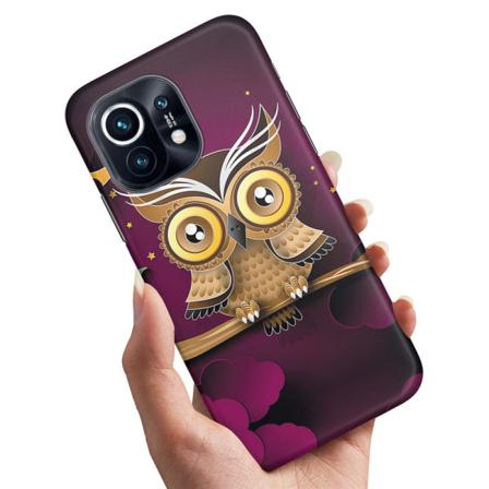 Xiaomi 11 Lite 5g Ne - Skal / Mobilskal Ljusbrun Uggla Multifärg