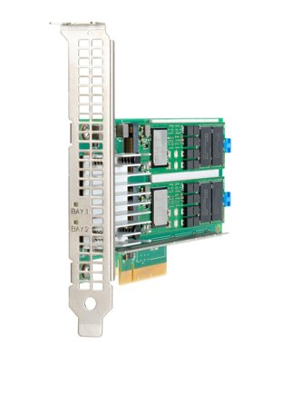 Hewlett Packard Enterprise HPE NS204i-p Gen10 Plus - Diskkontroller - M.2 NVMe Card / PCIe 3.0 (NVMe)