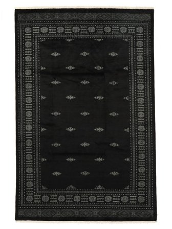 Medaljonkikuvioinen Pakistan Bokhara 3Ply Matot 201X308 Villa, Carpetvista