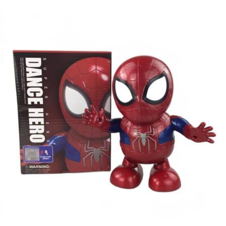 Dansende og syngende Legetøj Elektrisk Robot Musik Børnegave Spider Man