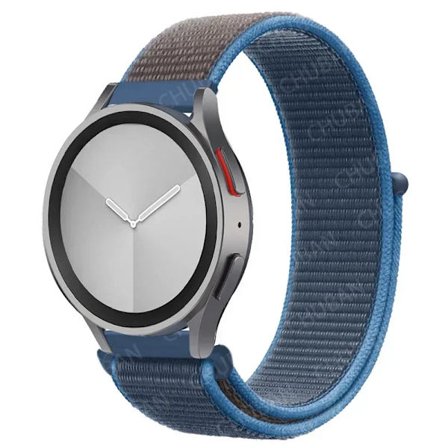Nylon loop Band för Samsung Galaxy Watch 7-FE 6/5/pro/4/Classic/active 2 20mm/22mm sportarmband huawei gt 5-4-2-2e-3 pro rem