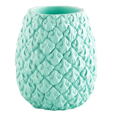 Sinknap Bedårande Pennhållare i Ananasform Bedårande Fint Texturerat Pennfodral i Harts För Hemmet