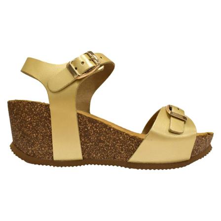 Bella Moda Skor gul, Dam Kilklack, Dam, Storlek: 40 EU