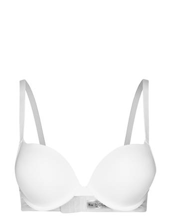 Bra Linnea Theresia Lingerie Bras & Tops Push Up Bras Vit Lindex