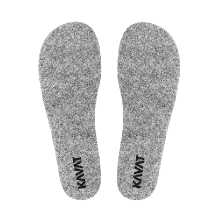 Kavat Sula i ullmix Skor Grå 26