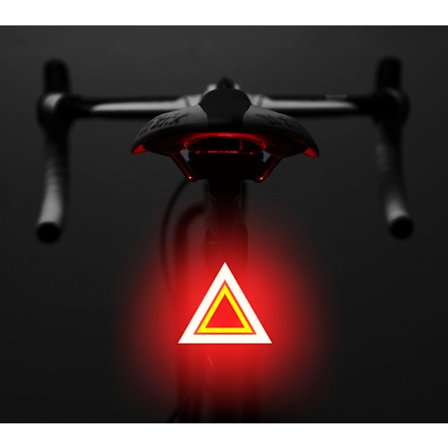 Le triangle Bike Lights XLite100 Cykel Bakljus USB Uppladdningsbar Cykel Bakljus 5 Ljusstyrka Lägen Kraftfull LED Cykel Ljus Impe