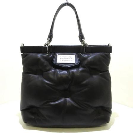 Maison Margiela Pre-owned Pre-owned Leather handTass , Zwart , Dames , Maat: ONE Size Vintage Tassen