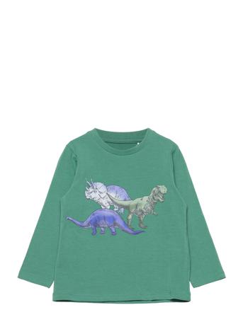 Nmmhubbe Ls Top Langærmet T-shirt Grøn Name It