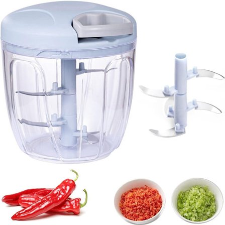 Grøntsagshakker, Løgskærer, Løghakker, Grøntsagsskærer, Manuel, Hakker, Must-have til køkkenet!