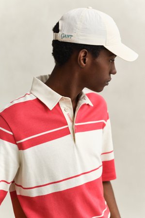 GANT Herren Graphic Cap in Crinkle-Optik (ONE SIZE) Weiß