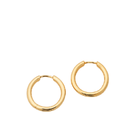 Syster P Beloved Fat Big Hoops Gold Örhängen Dam Guld ONESIZE