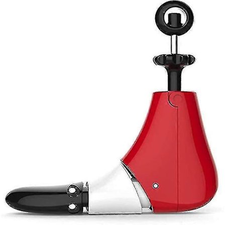 Høye sko-utvidere for menn/kvinner, treformere, sportsko, breddejusterere for støvler (43, rød)