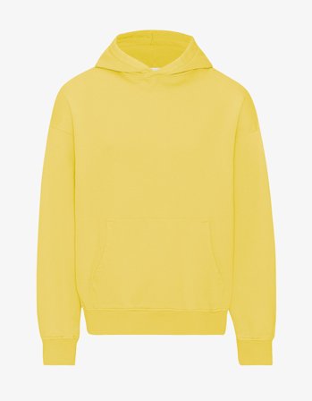 Organic Oversized Hood - Lemon Yellow - M