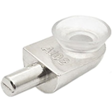 10 kpl Hyllykiinnikkeitä Seinäkiinnitys Lasihyllytuki Sinkkiseos Imukappale, 26 * 13 mm