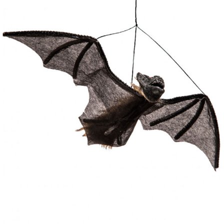 Hängande Svart Fladdermus Dekoration
