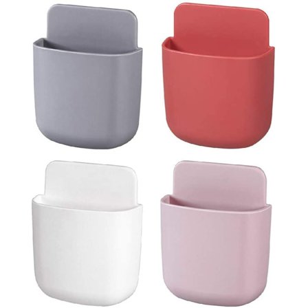 4 kpl:n kaukosäätimen pidike seinälle kiinnitettävä säilytyslaatikko