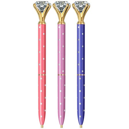 3 stk. Arts Point Drill Pen Diy Diamond Crystal Penne 5d Diamond Maleri Værktøj Kors